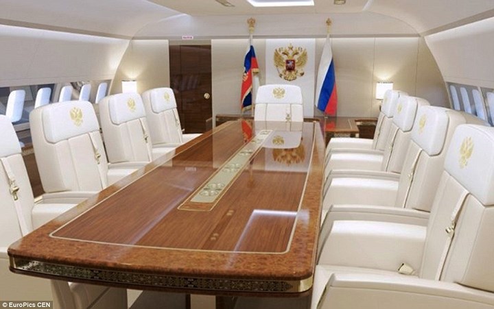 Chuyên cơ của Tổng thống Nga Putin