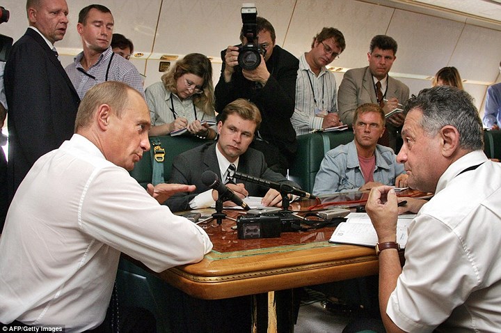 Chuyên cơ của Tổng thống Nga Putin