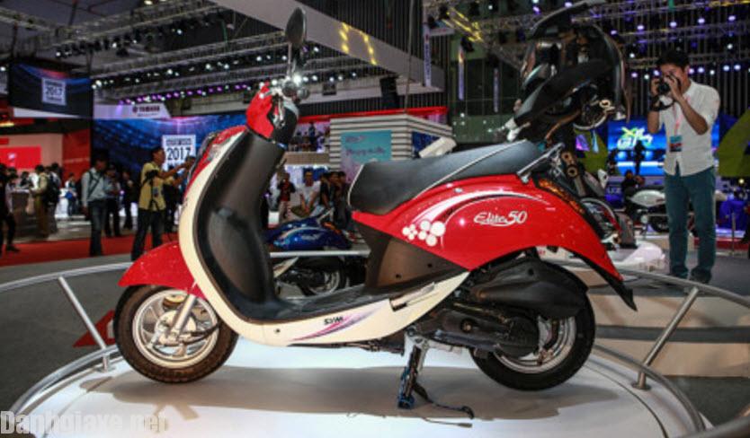 xe ga giá rẻ, xe học sinh sinh viên, SYM Elite 50