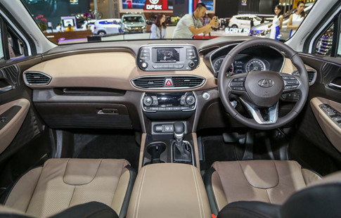 Hyundai SantaFe 2019, giá xe Hyundai SantaFe 2019, Hyundai SantaFe 2019 ra mắt