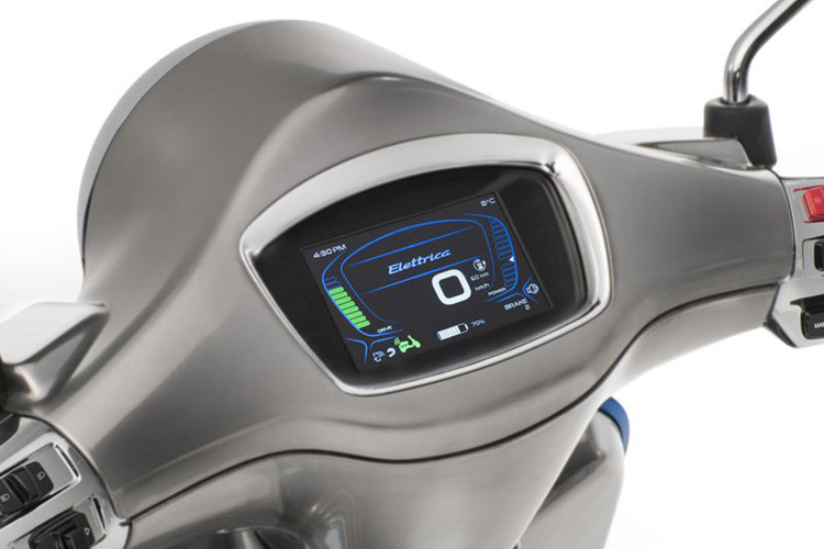 Vespa Elettrica, xe máy điện Vespa, Piaggio, xe scooter 