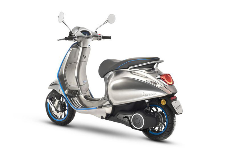 Vespa Elettrica, xe máy điện Vespa, Piaggio, xe scooter 