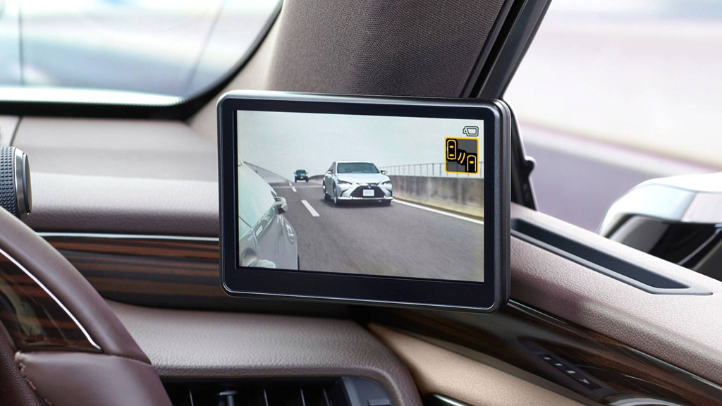 xe của Lexus không cần dùng đến gương chiếu hậu, gương chiếu hậu, camera chiếu hậu, công nghệ xe