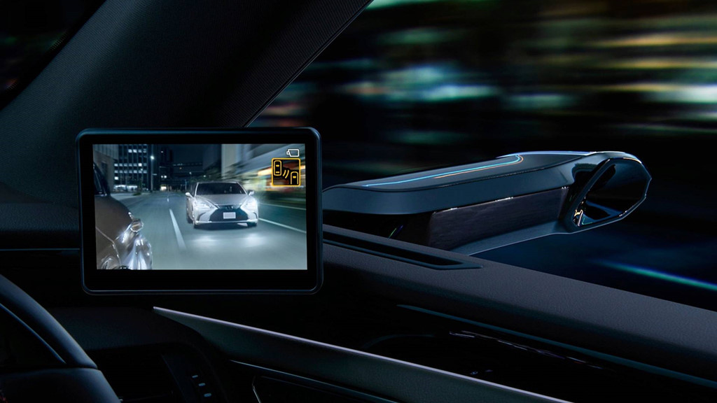 xe của Lexus không cần dùng đến gương chiếu hậu, gương chiếu hậu, camera chiếu hậu, công nghệ xe