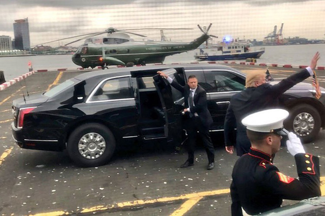 Xe của tổng thống Mỹ, xe của Trump, Siêu xe limousine “Quái thú” , limousine, the Beast