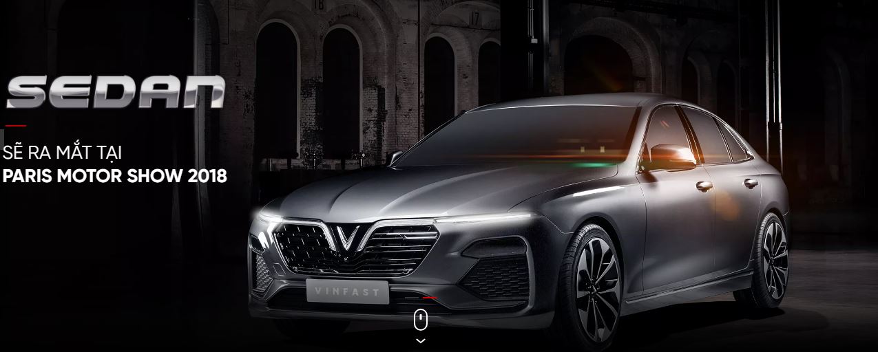 ra mắt xe Vinfast, xe Vinfast, Paris Motor Show 2018