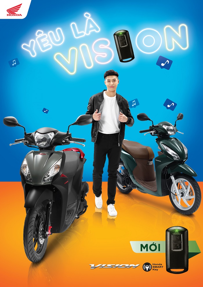 Honda Vision, Honda Vision phiên bản mới, Honda Vision Smart Key