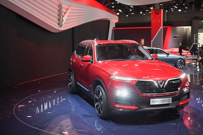 Xe VinFast, ra mắt xe VinFast, hai mẫu xe VinFast, Paris Motor Show