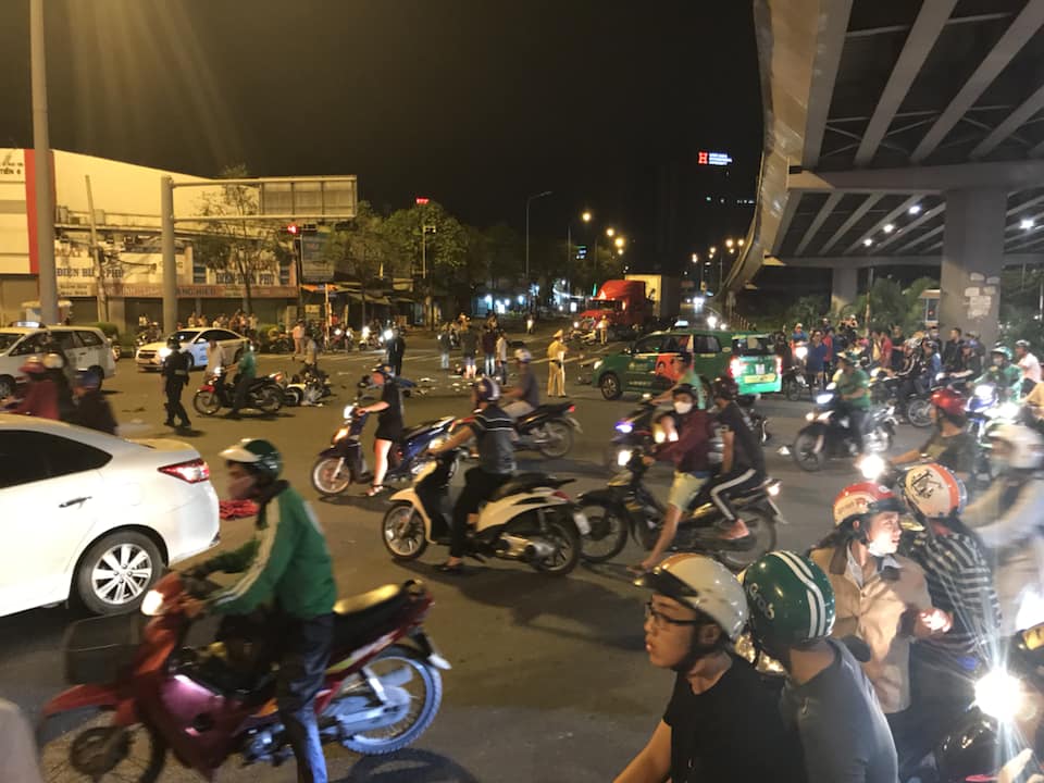 nữ tài xế lái BMW gây tai nạn kinh hoàng, tai nạn ngã tư hàng xanh, tai nạn liên hoàn Sài Gòn