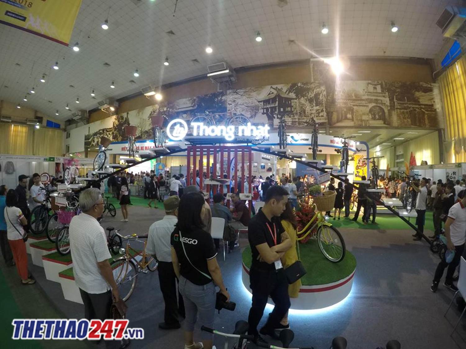 Triển lãm quốc tế xe hai bánh Việt Nam, Viet Nam Cycle 2018, xe đạp Thống Nhất, xe Giant