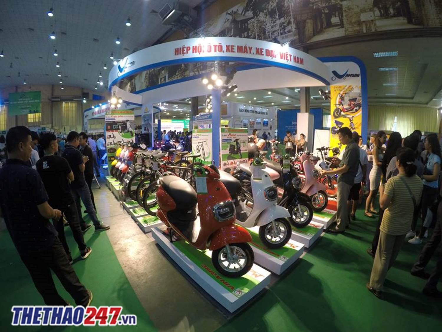 Triển lãm quốc tế xe hai bánh Việt Nam, Viet Nam Cycle 2018, xe đạp Thống Nhất, xe Giant