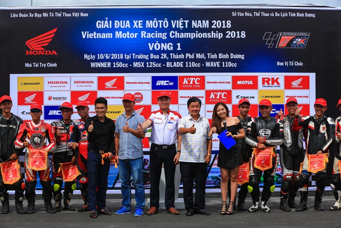 Honda, VMRC, giải đua moto Việt Nam, đua xe