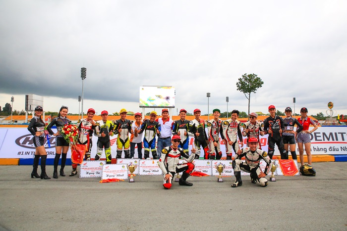 Honda, VMRC, giải đua moto Việt Nam, đua xe