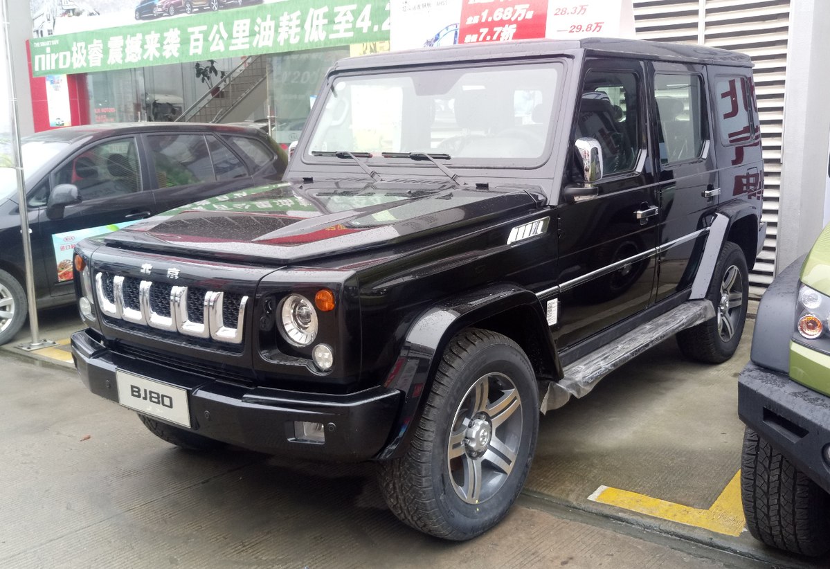 xe Trung Quốc, ô tô Trung quốc, BAIC, Geely, Land Wind