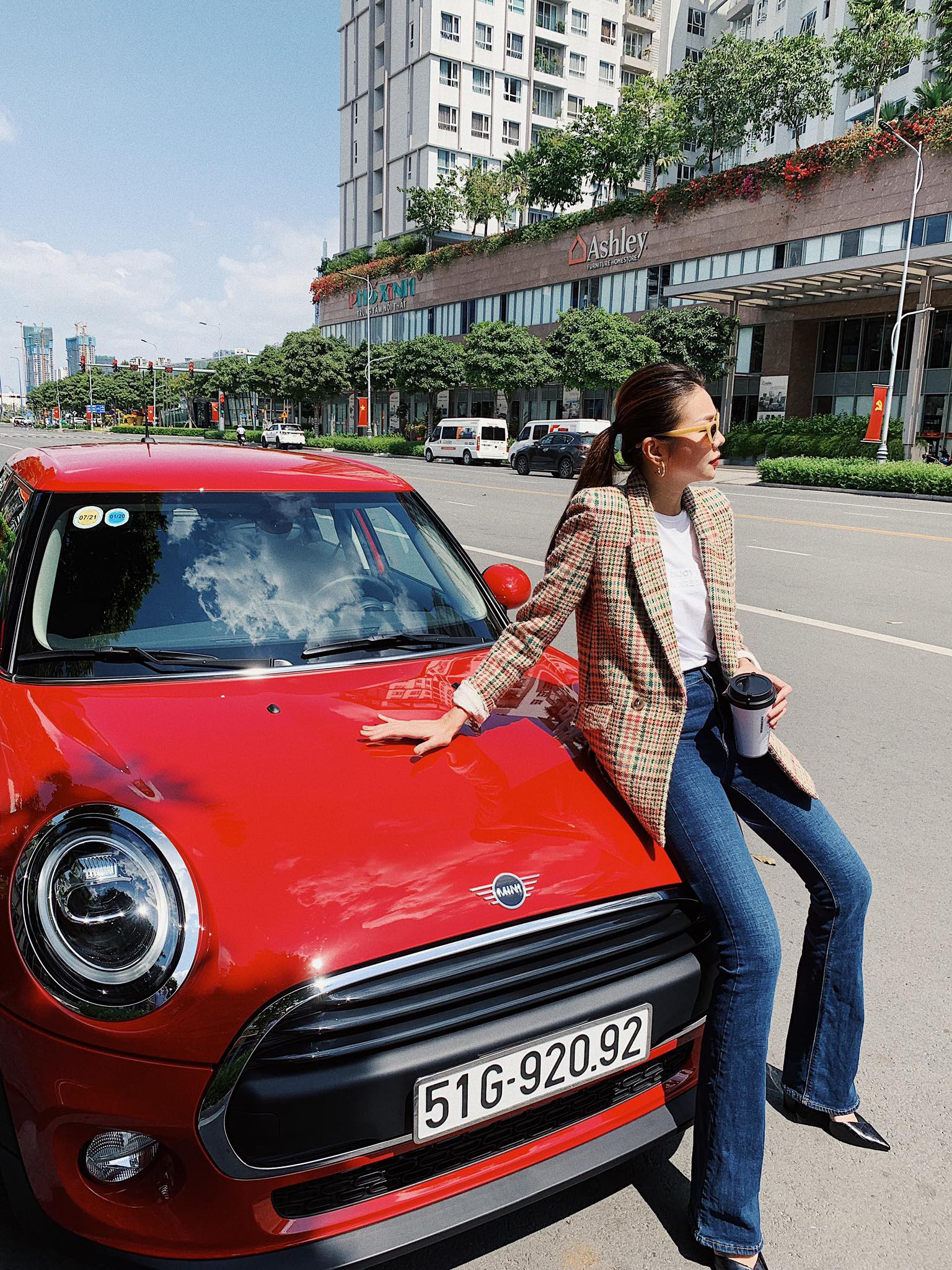 MINI One, MINI One của Thanh Hằng, Siêu mẫu Thanh Hằng mua MINI One, MINI Cooper