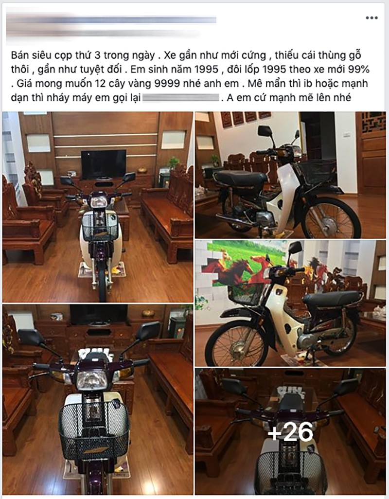Honda Dream, bán xe Honda Dream, bán xe Honda Dream giá chục cây vàng, Dream Thái, mua bán xe Dream