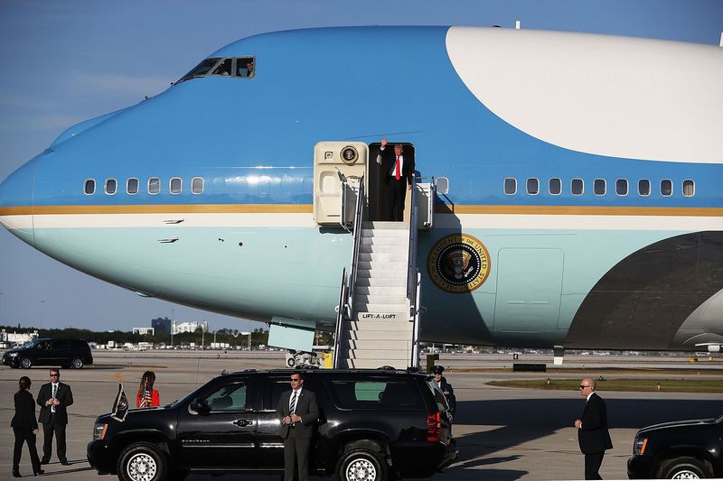 Donald Trump, xe Tổng Thống Mỹ, Cadillac One, The Beast 2.0, Air Force One, Marine One