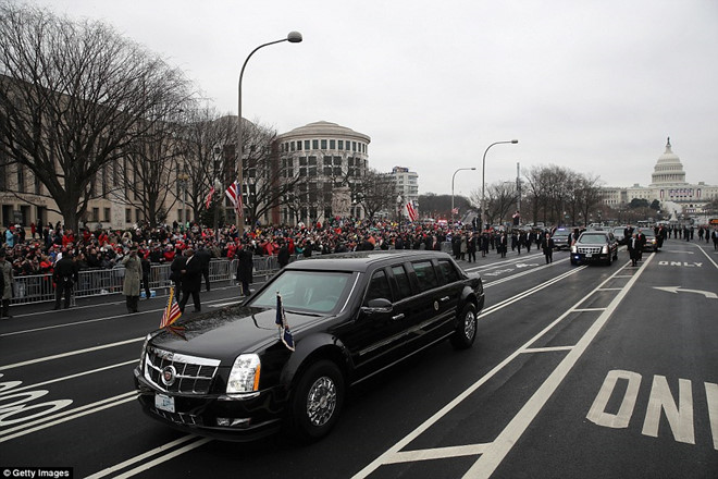 Donald Trump, xe Tổng Thống Mỹ, Cadillac One, The Beast 2.0, Air Force One, Marine One