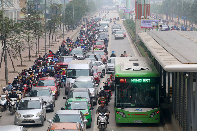 cấm xe máy, Hà Nội cấm xe máy, các tuyến phố cấm xe máy, cấm xe máy tại Hà Nội