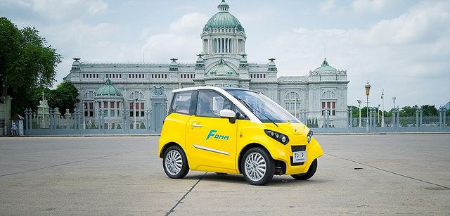 ô tô lội nước, ô tô lội nước Nhật Bản, Fomm Concept One, xe độc đáo, xe lội nước