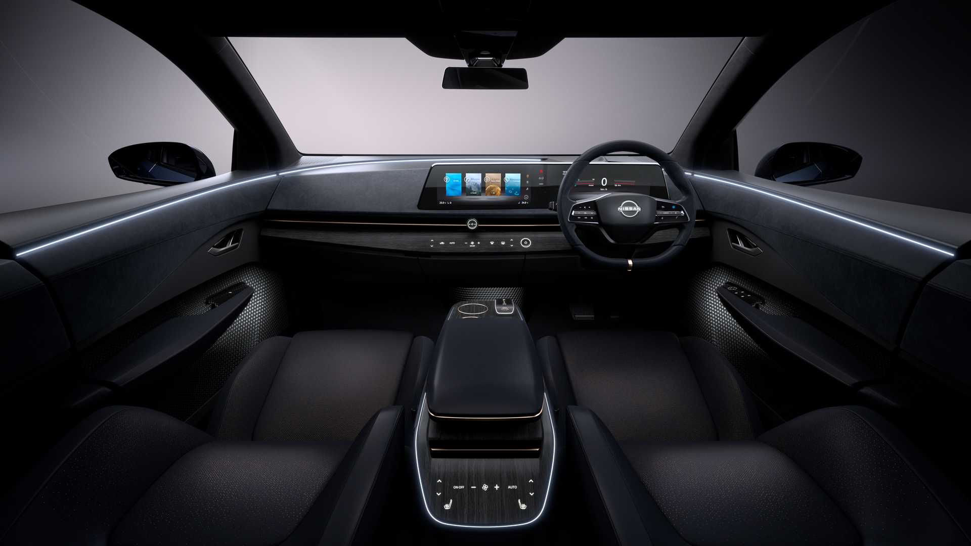 Nội thất xe Nissan Ariya