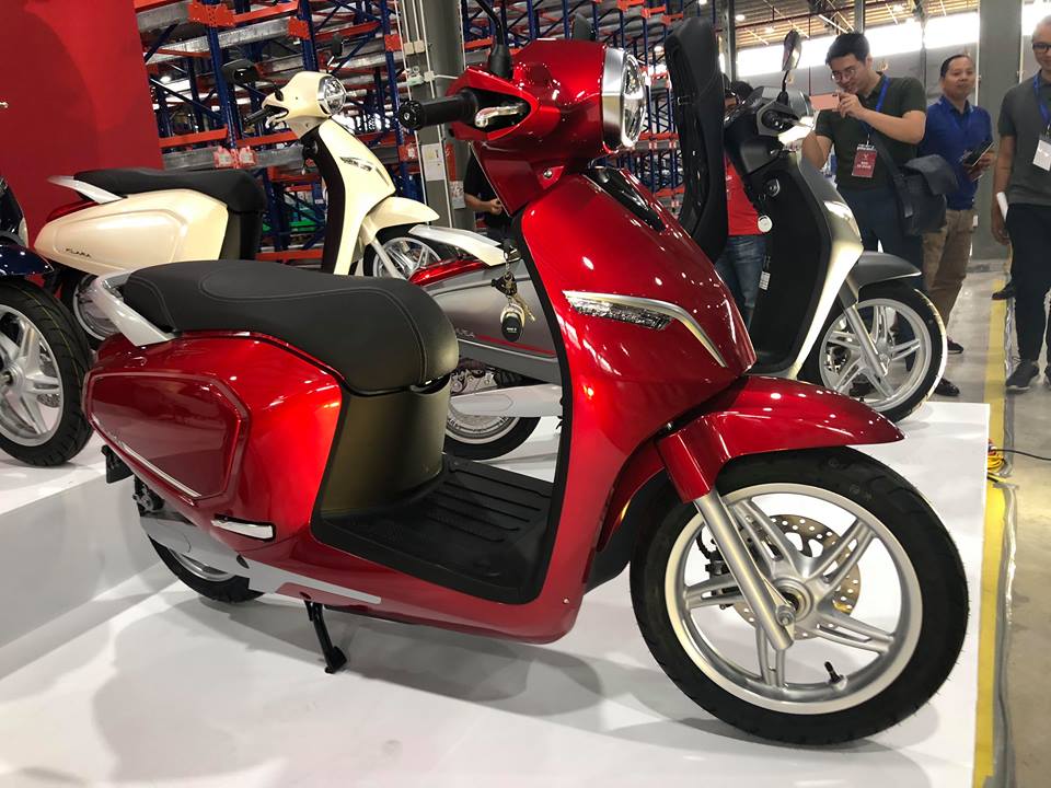 Xe máy điện Vinfast được thiết kế với phong cách sành điệu và năng động.