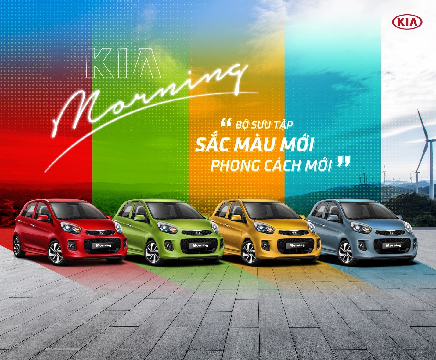 Bộ sưu tập màu xe mới của Kia Morning 2020