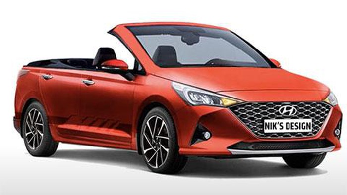 Hyundai Accent 2020 phiên bản mui trần