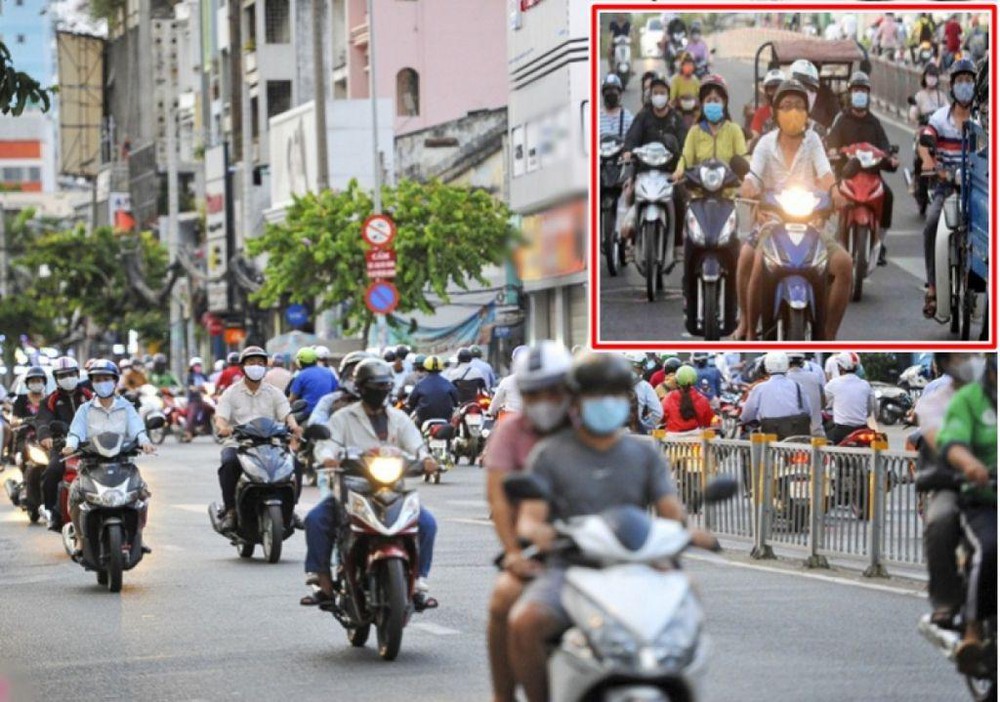 Quy dinh bat den xe ban ngay