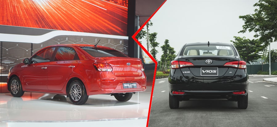 Mua Toyota Vios hay Kia Soluto voi 500 trieu