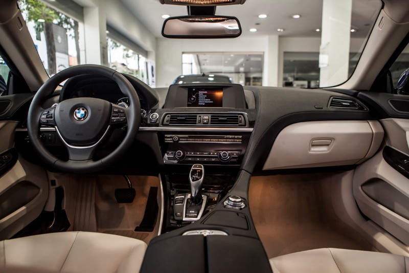 Nội thất BMW 640i Gran Coupe 2020.