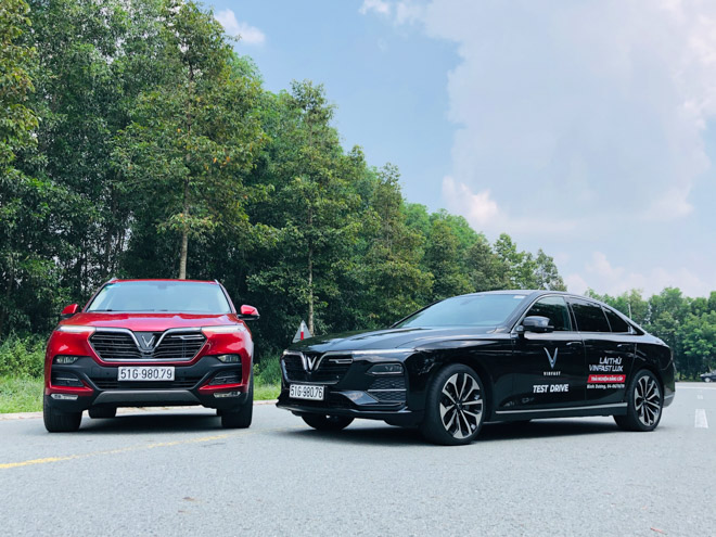 VinFast Lux SA2.0 và Lux A2.0