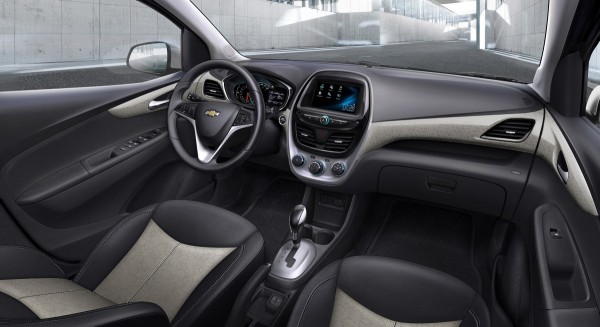 Nội thất xe Chevrolet Spark