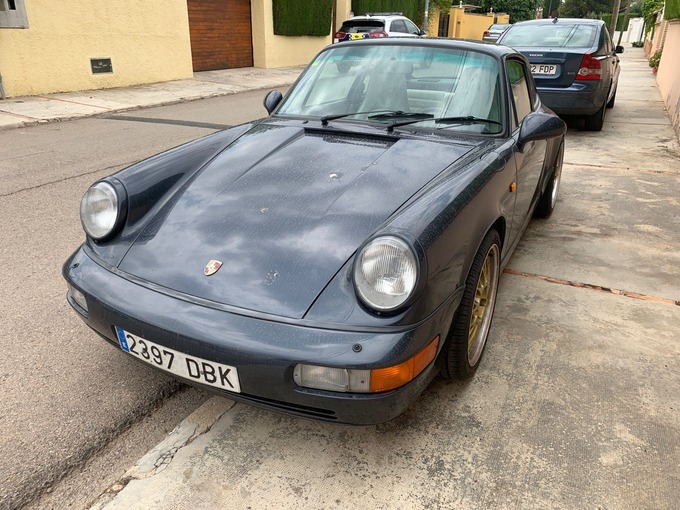 Chiec Porsche 911 mat trom duoc tim thay nho Tesla Model 3