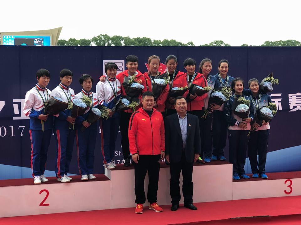 Truong Thi Phuong gianh 3HC tai giai Canoeing chau A 2017