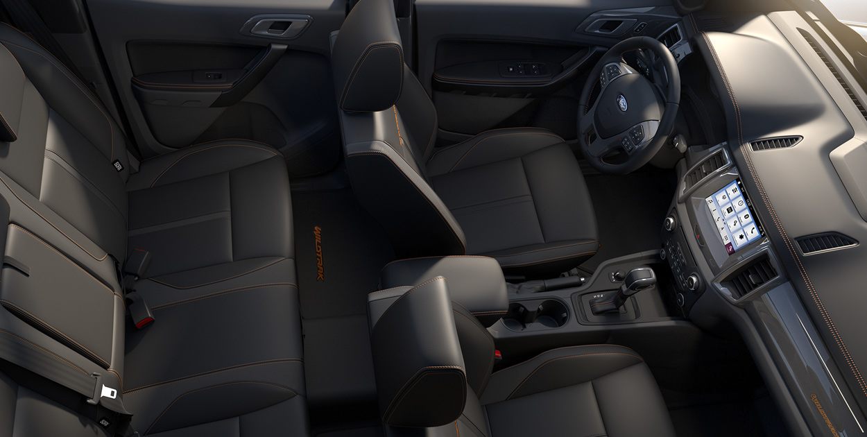 Nội thất Ford Ranger 2020