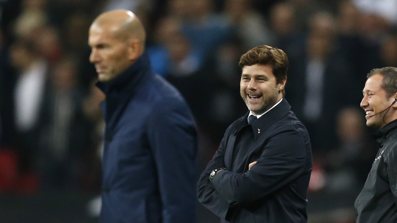 zidane, real madrid, man united, pochettino, bayern