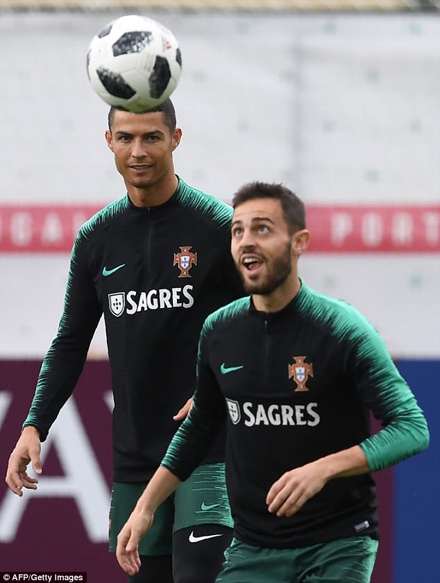 world cup, bồ đào nha, ronaldo, tây ban nha, tập luyện trước trận đấu