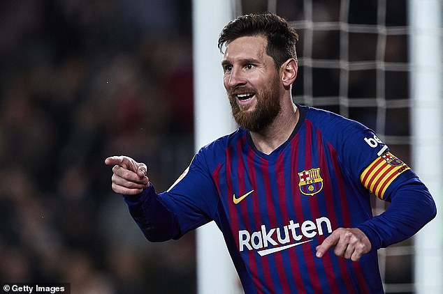 Messi là niềm hi vọng số 1 của Barca