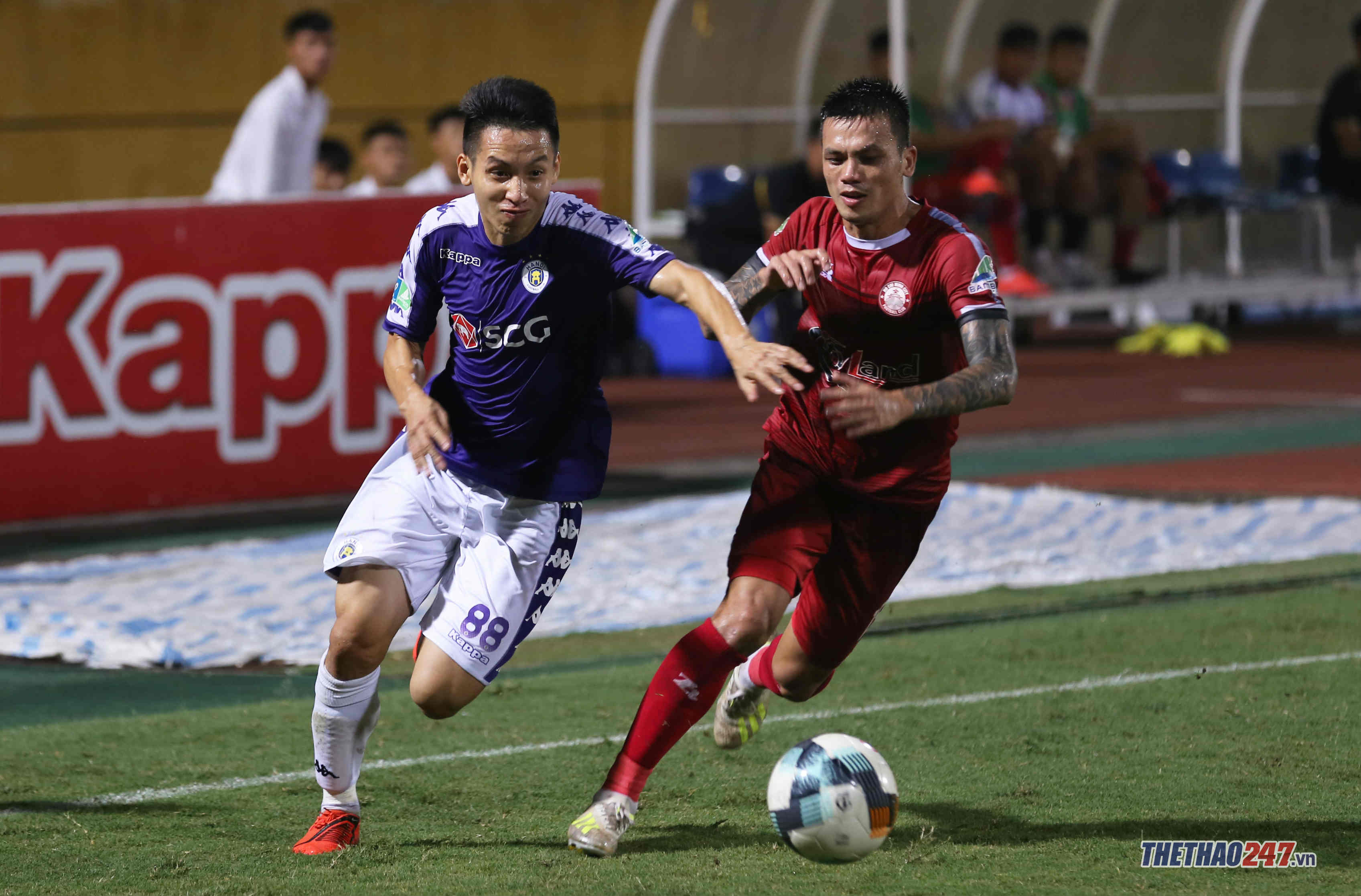 Hùng Dũng là trụ cột của CLB Hà Nội và ĐTQG Việt Nam (Ảnh: Văn Hải)