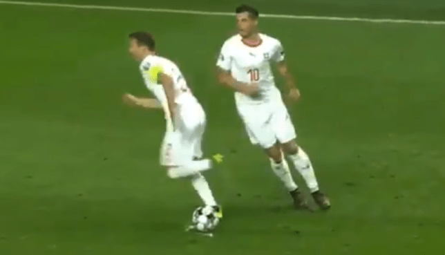 Vòng loại EURO 2020, Arsenal, Xhaka, Thụy Sĩ, Đan Mạch, Lichtsteiner, đan mạch vs thụy sĩ