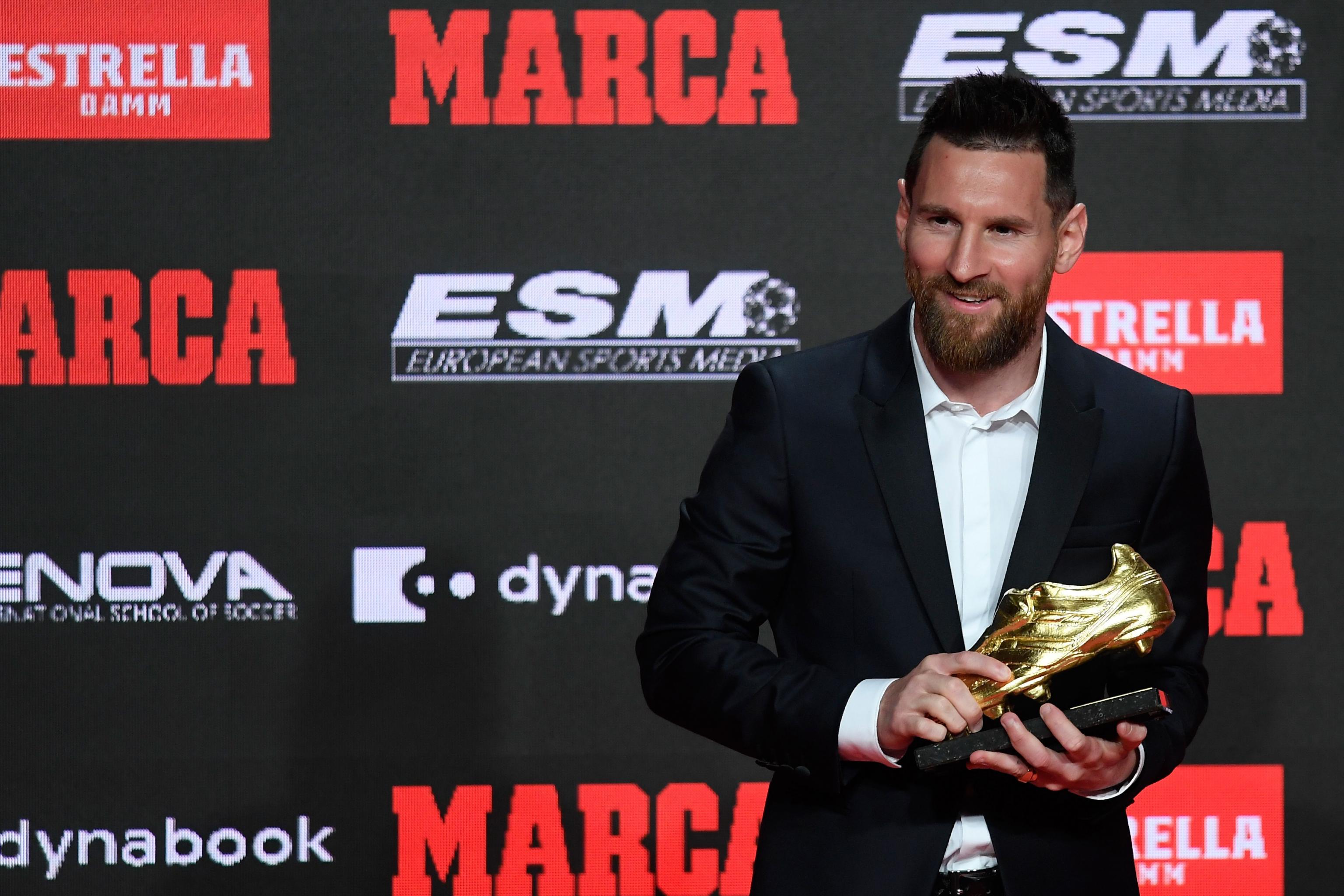 messi, lionel messi, giày vàng, la liga, c1, champions league, messi giành chiếc giày vàng