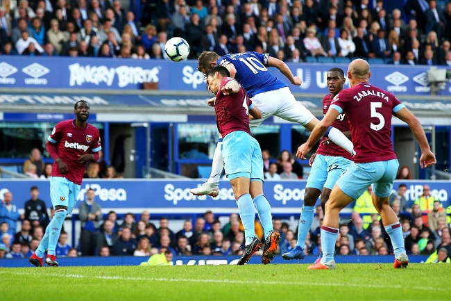 Everton vs West Ham, Everton, West Ham, ngoại hạng anh, Vòng 9 Ngoại hạng Anh