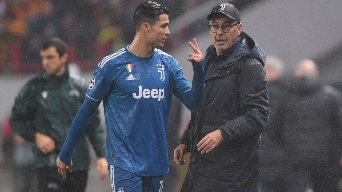 cristiano ronaldo, maurizio sarri, Lokomotiv Moscow vs Juventus, Lokomotiv Moscow, Juventus, Champions League, cup c1