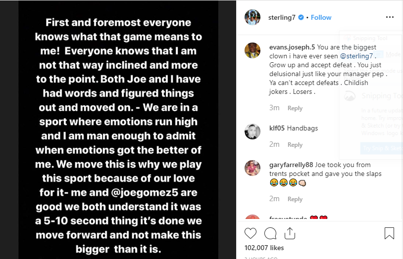 Sterling, joe gomez, man city, đội tuyển anh