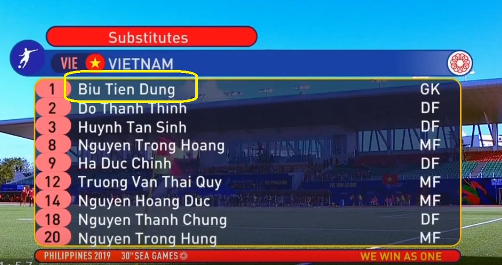 sea games 30, sea games 2019, u22 việt nam, u22 lào, bùi tiến dũng