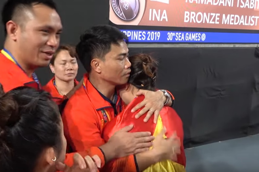 sea games 30, sea games 2019, philippines, việt nam, nguyễn thị vân, nguyễn thị vân bị cướp huy chương vàng, hcv, cử tạ