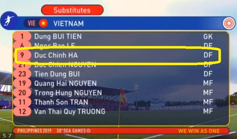 sea games 30, sea games 2019, u22 việt nam, u22 thái lan, hà đức chinh