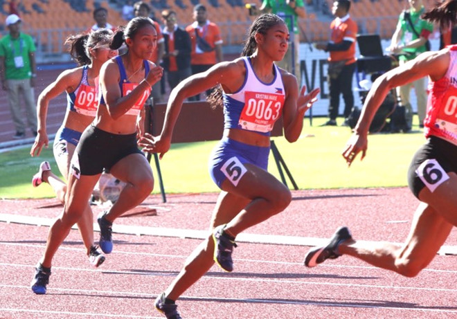 sea games 30, sea games 2019, philippines, việt nam, thái lan, điền kinh, huy chương vàng, nguyễn văn lai, lê tú chinh, Kristina Knott, Tuntivate Kieran, hcv