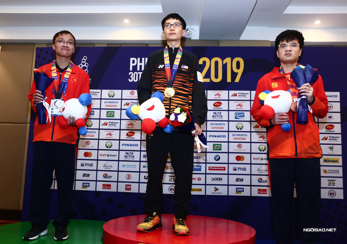 sea games 30, sea games 2019, việt nam, cờ vua việt nam, nguyễn ngọc trường sơn, lê quang liêm